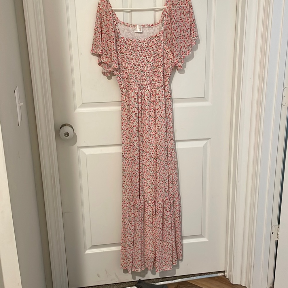Floral cottage core dress!